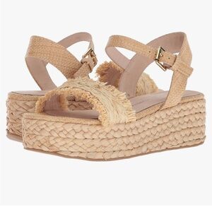 Chinese Laundry Women's Ziba Espadrille Wedge Sandal size 8